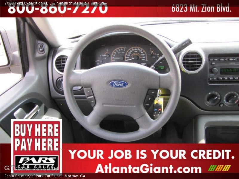 Silver Birch Metallic / Flint Grey 2003 Ford Expedition XLT