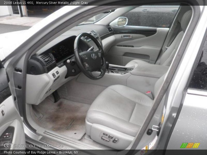  2008 LS 460 Light Gray Interior