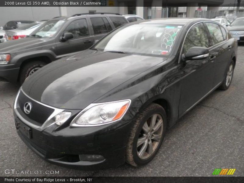 Obsidian Black / Cashmere 2008 Lexus GS 350 AWD