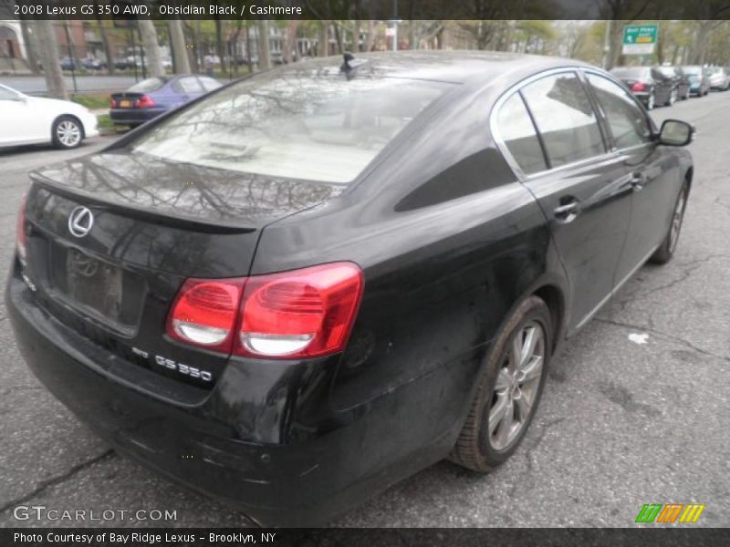 Obsidian Black / Cashmere 2008 Lexus GS 350 AWD