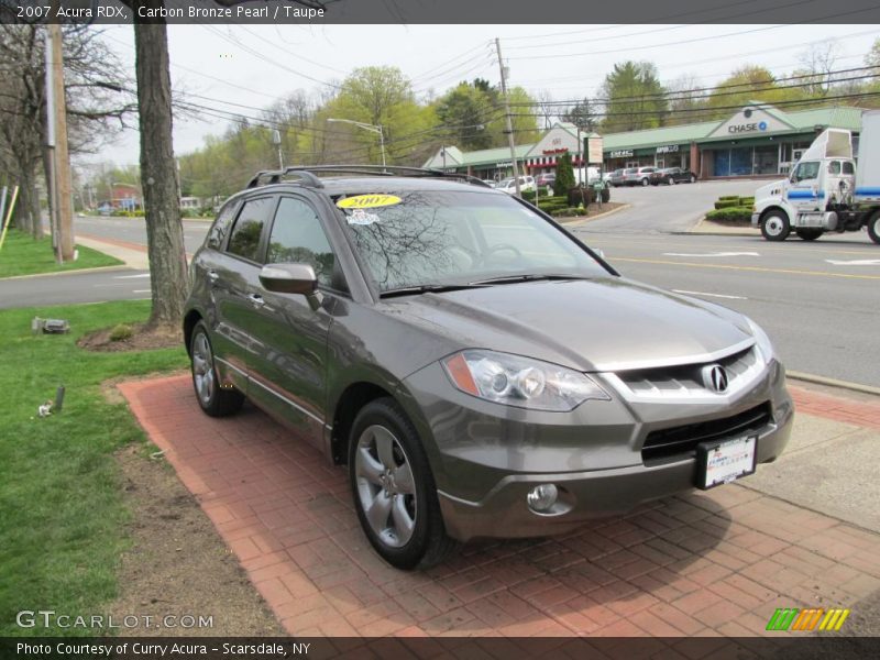 Carbon Bronze Pearl / Taupe 2007 Acura RDX