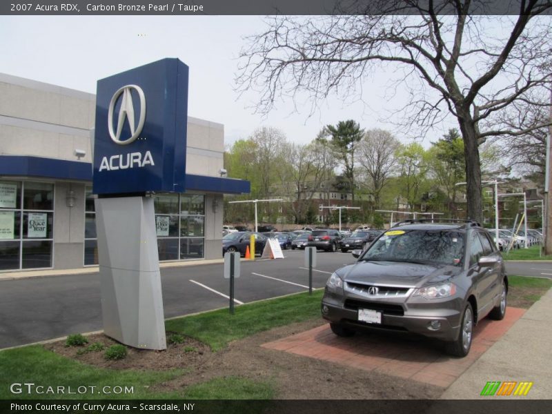 Carbon Bronze Pearl / Taupe 2007 Acura RDX