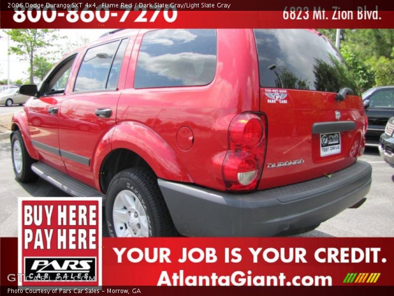 Flame Red / Dark Slate Gray/Light Slate Gray 2006 Dodge Durango SXT 4x4