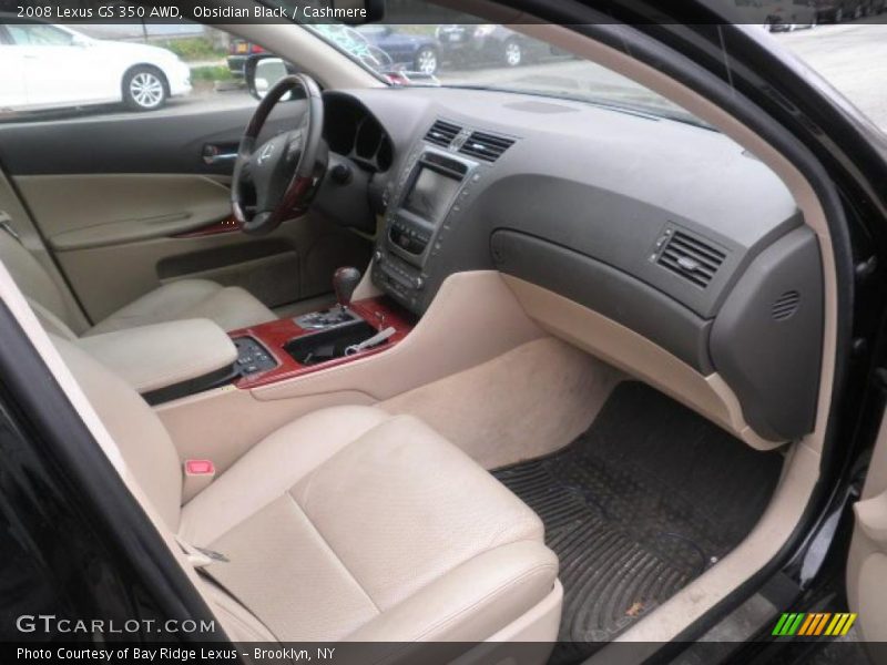 Obsidian Black / Cashmere 2008 Lexus GS 350 AWD