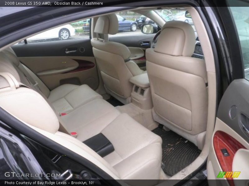 Obsidian Black / Cashmere 2008 Lexus GS 350 AWD