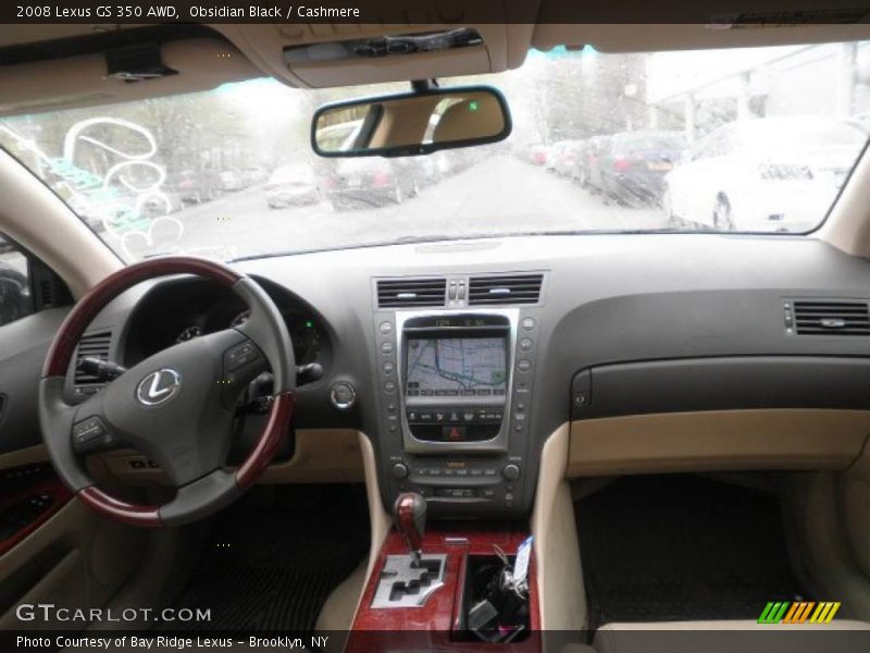 Obsidian Black / Cashmere 2008 Lexus GS 350 AWD