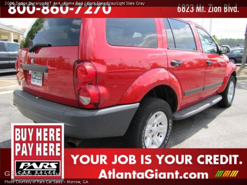 Flame Red / Dark Slate Gray/Light Slate Gray 2006 Dodge Durango SXT 4x4