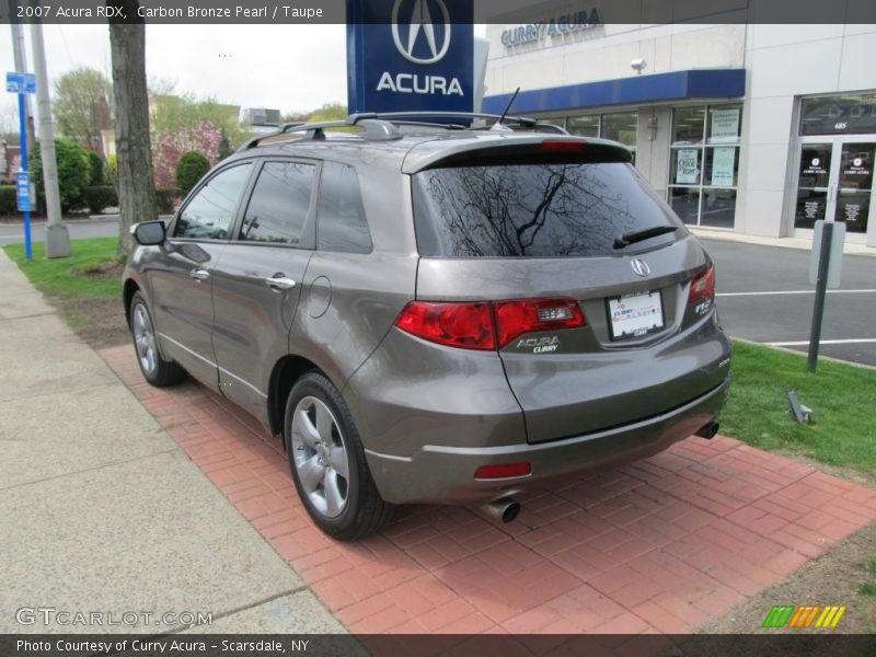 Carbon Bronze Pearl / Taupe 2007 Acura RDX