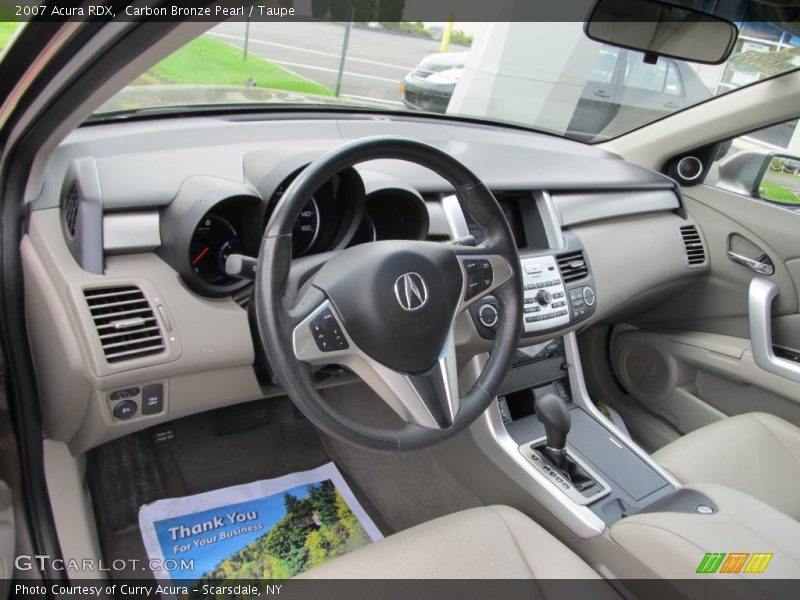 Carbon Bronze Pearl / Taupe 2007 Acura RDX