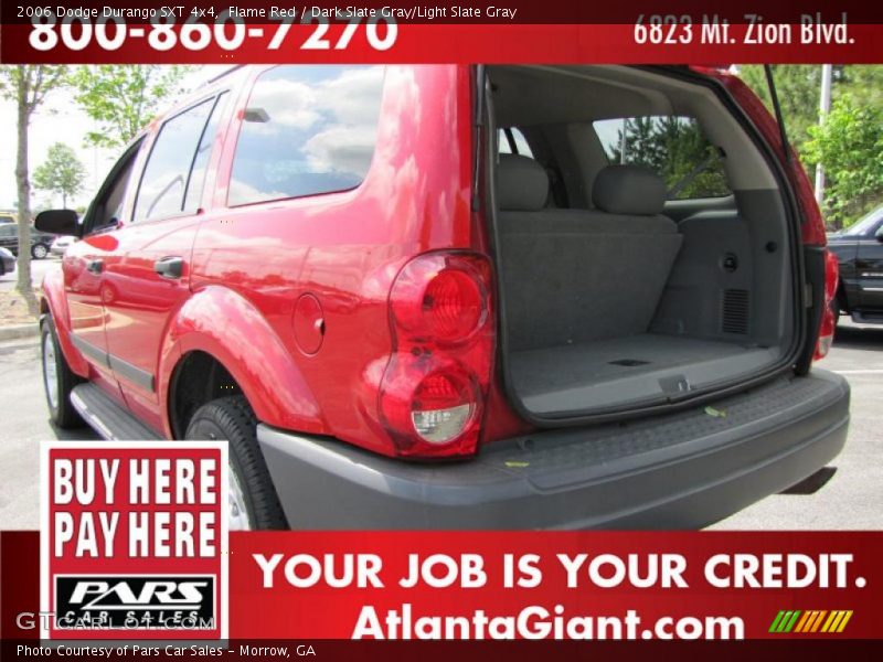 Flame Red / Dark Slate Gray/Light Slate Gray 2006 Dodge Durango SXT 4x4