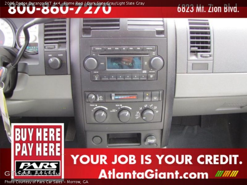 Flame Red / Dark Slate Gray/Light Slate Gray 2006 Dodge Durango SXT 4x4