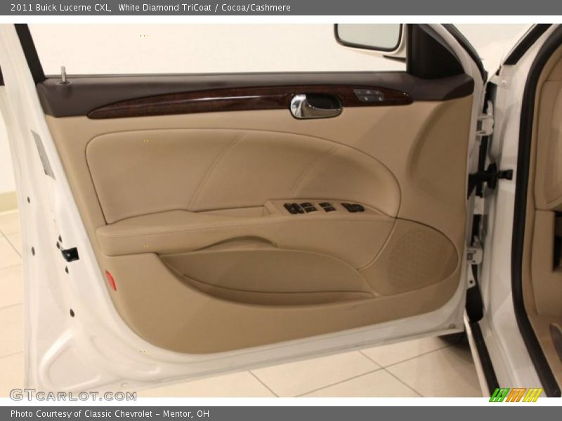 White Diamond TriCoat / Cocoa/Cashmere 2011 Buick Lucerne CXL