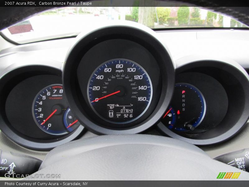 Carbon Bronze Pearl / Taupe 2007 Acura RDX