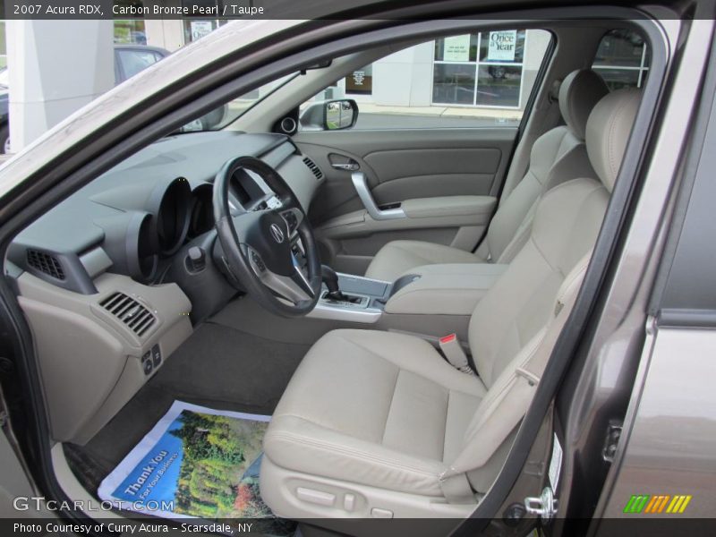 Carbon Bronze Pearl / Taupe 2007 Acura RDX