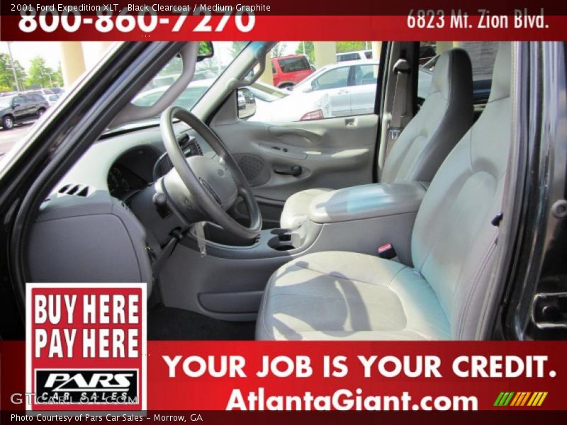Black Clearcoat / Medium Graphite 2001 Ford Expedition XLT
