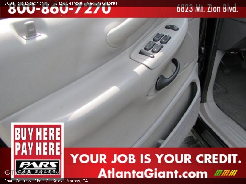 Black Clearcoat / Medium Graphite 2001 Ford Expedition XLT