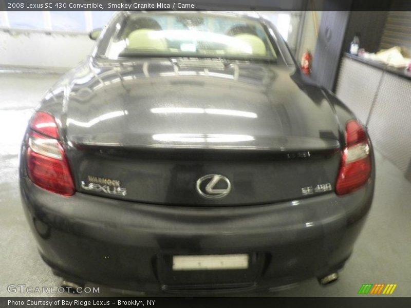 Smokey Granite Mica / Camel 2008 Lexus SC 430 Convertible