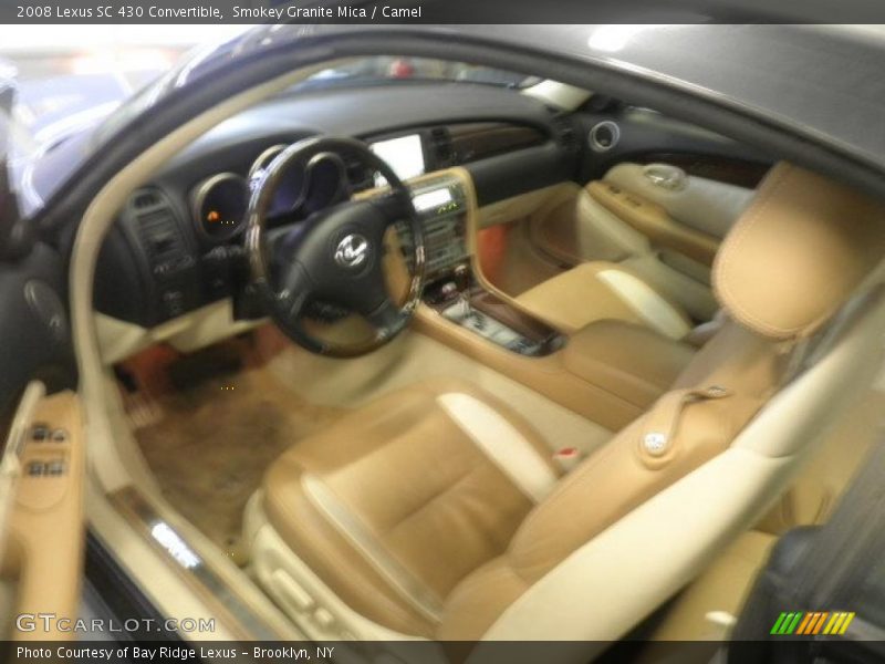 Smokey Granite Mica / Camel 2008 Lexus SC 430 Convertible