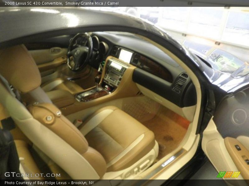 Smokey Granite Mica / Camel 2008 Lexus SC 430 Convertible