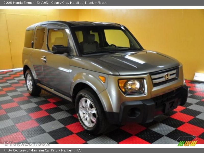 Galaxy Gray Metallic / Titanium/Black 2008 Honda Element EX AWD