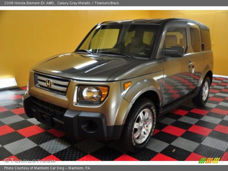 Galaxy Gray Metallic / Titanium/Black 2008 Honda Element EX AWD