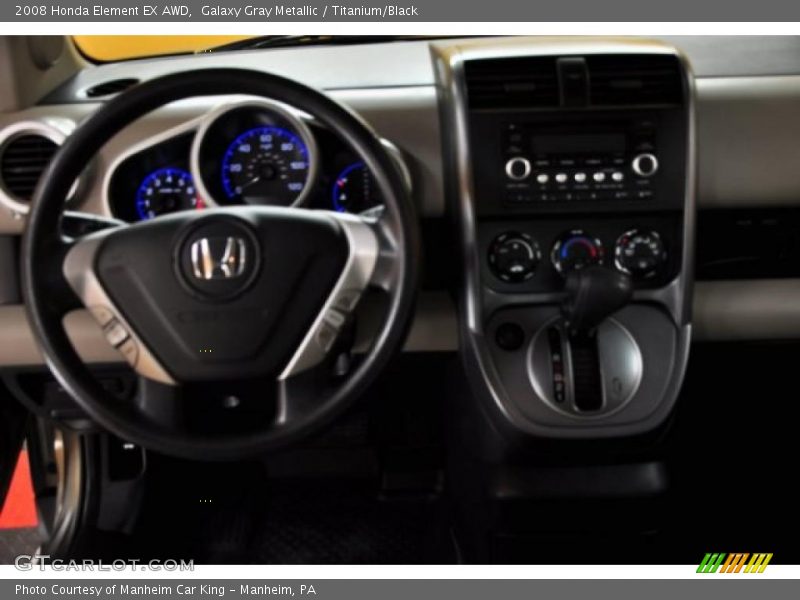 Galaxy Gray Metallic / Titanium/Black 2008 Honda Element EX AWD