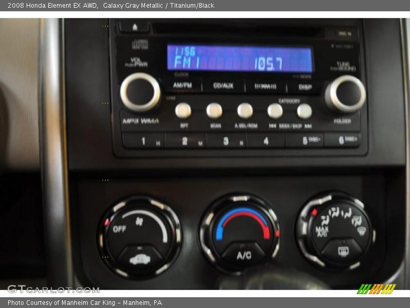Galaxy Gray Metallic / Titanium/Black 2008 Honda Element EX AWD