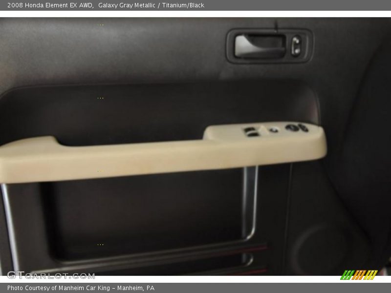 Galaxy Gray Metallic / Titanium/Black 2008 Honda Element EX AWD