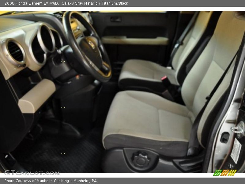 Galaxy Gray Metallic / Titanium/Black 2008 Honda Element EX AWD