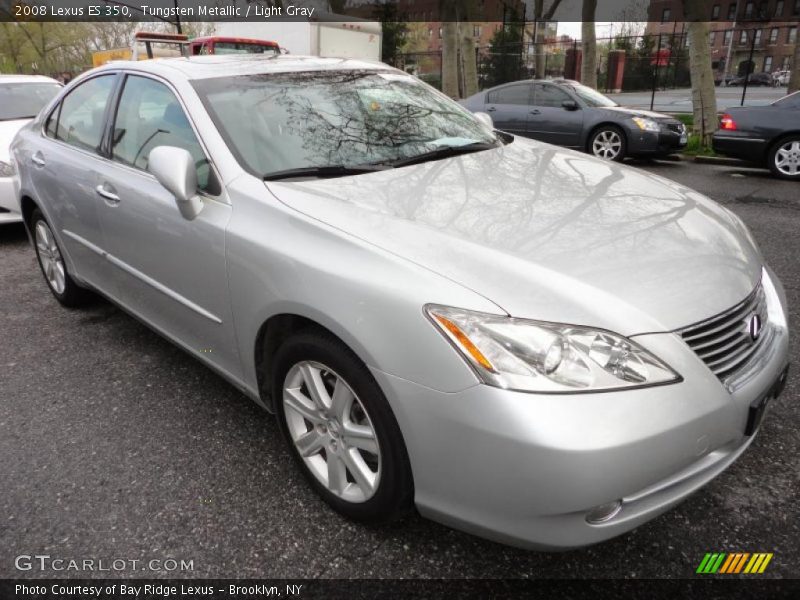 Tungsten Metallic / Light Gray 2008 Lexus ES 350