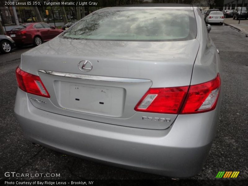 Tungsten Metallic / Light Gray 2008 Lexus ES 350