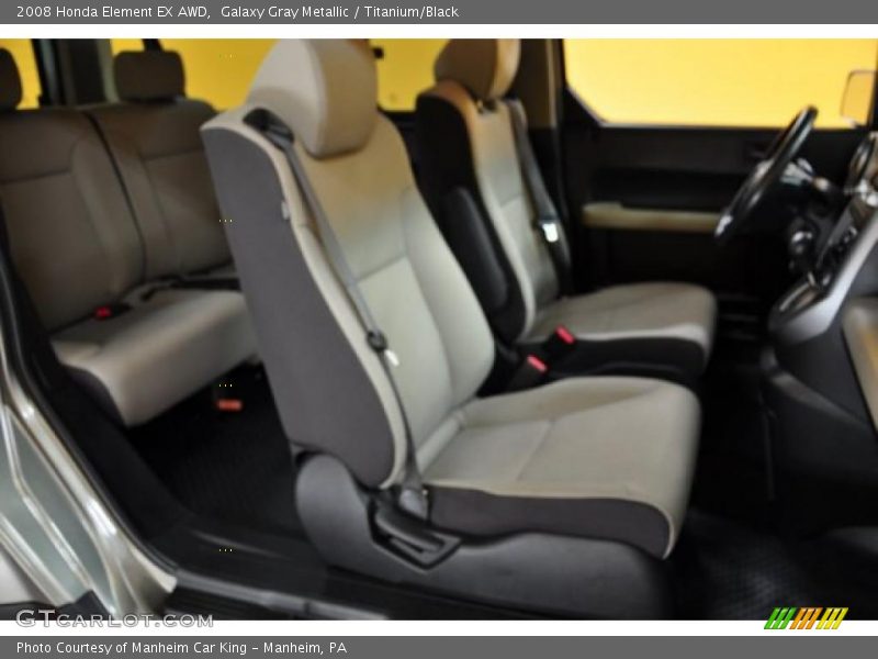 Galaxy Gray Metallic / Titanium/Black 2008 Honda Element EX AWD