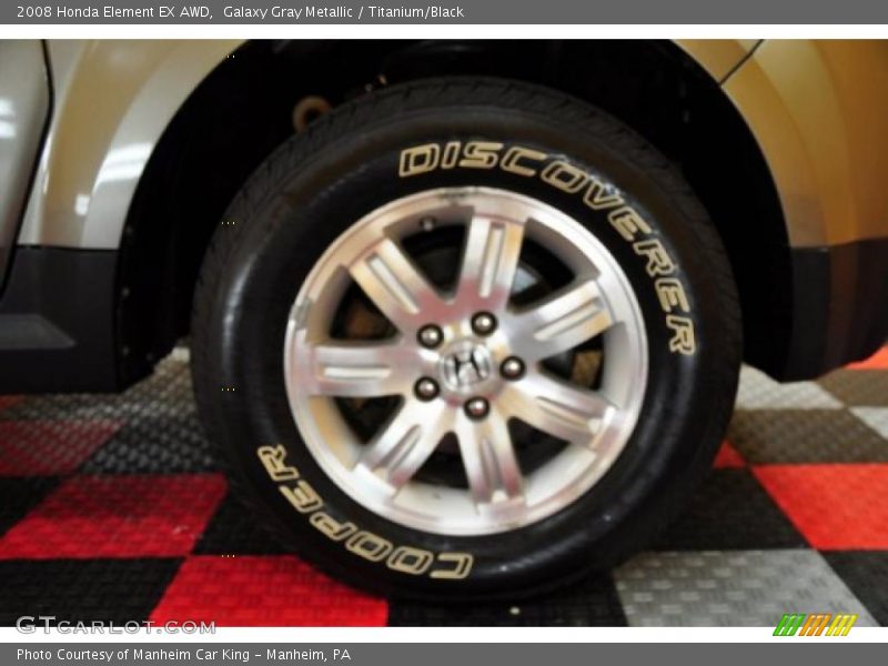 Galaxy Gray Metallic / Titanium/Black 2008 Honda Element EX AWD