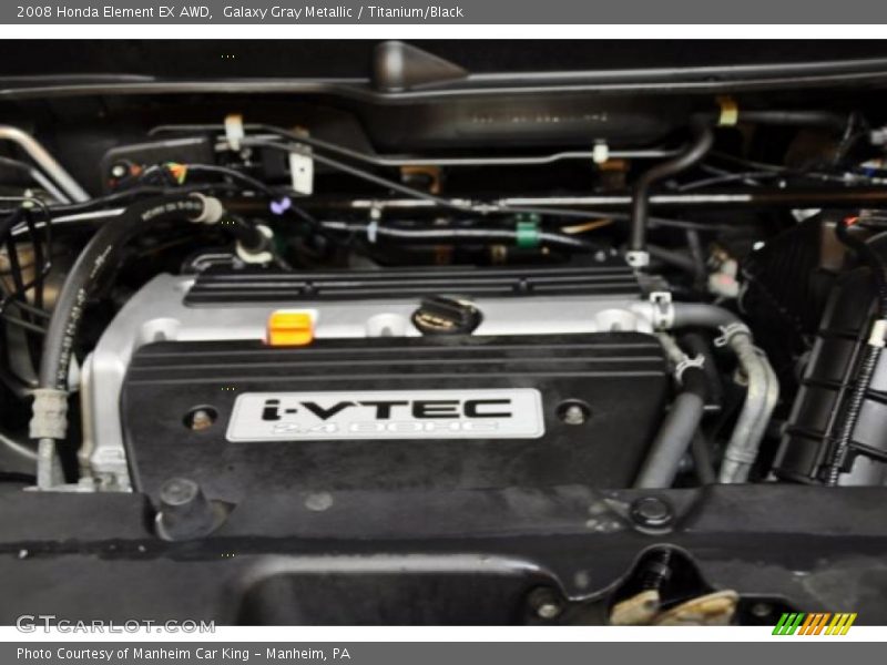 Galaxy Gray Metallic / Titanium/Black 2008 Honda Element EX AWD