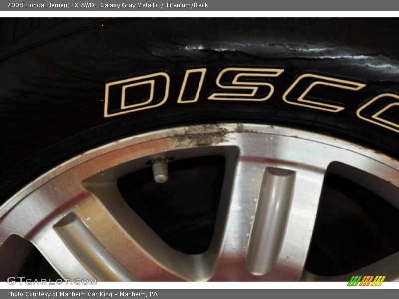 Galaxy Gray Metallic / Titanium/Black 2008 Honda Element EX AWD
