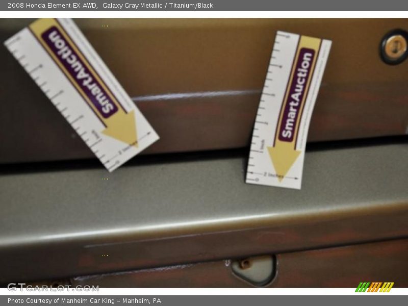 Galaxy Gray Metallic / Titanium/Black 2008 Honda Element EX AWD