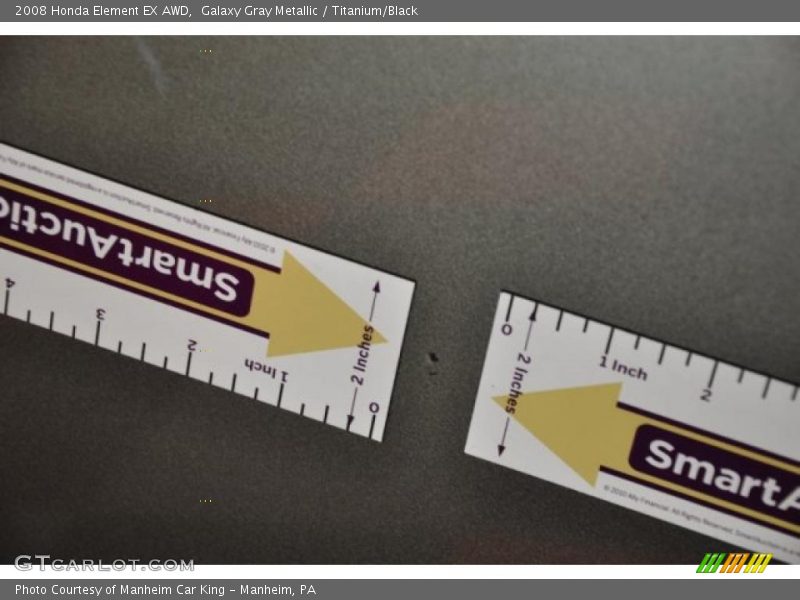 Galaxy Gray Metallic / Titanium/Black 2008 Honda Element EX AWD