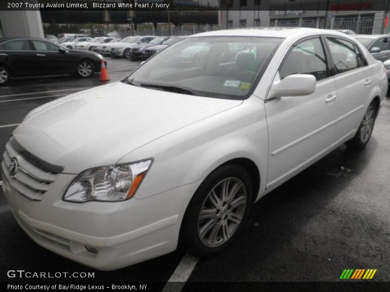 Blizzard White Pearl / Ivory 2007 Toyota Avalon Limited