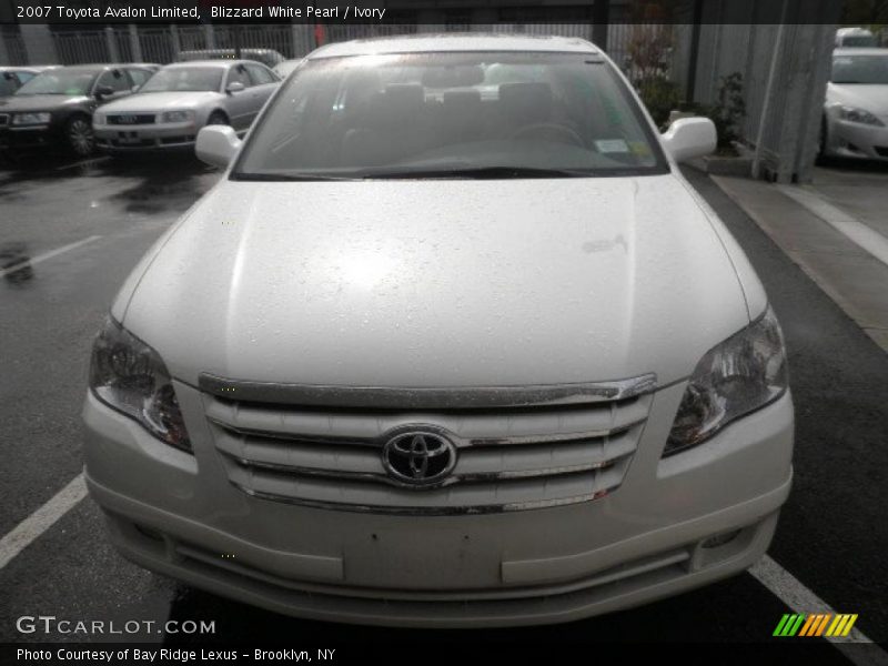 Blizzard White Pearl / Ivory 2007 Toyota Avalon Limited