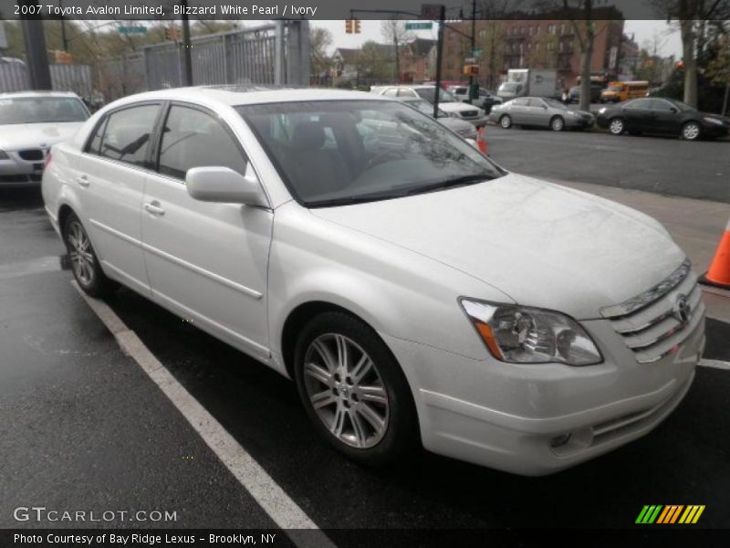 Blizzard White Pearl / Ivory 2007 Toyota Avalon Limited