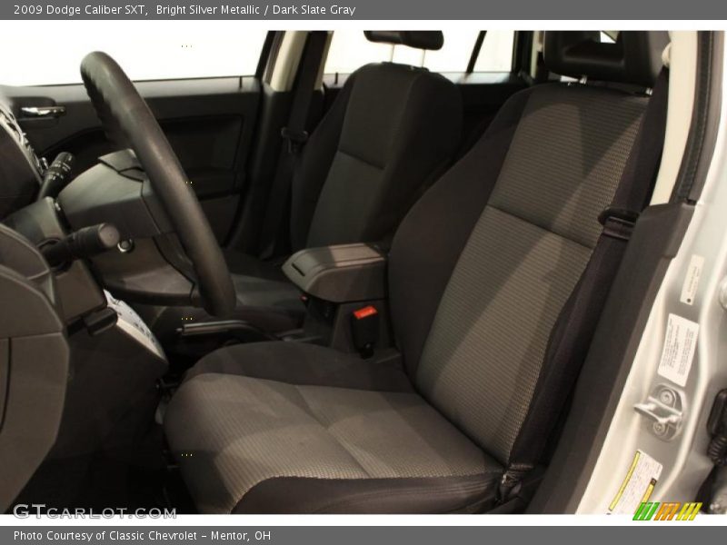 Bright Silver Metallic / Dark Slate Gray 2009 Dodge Caliber SXT