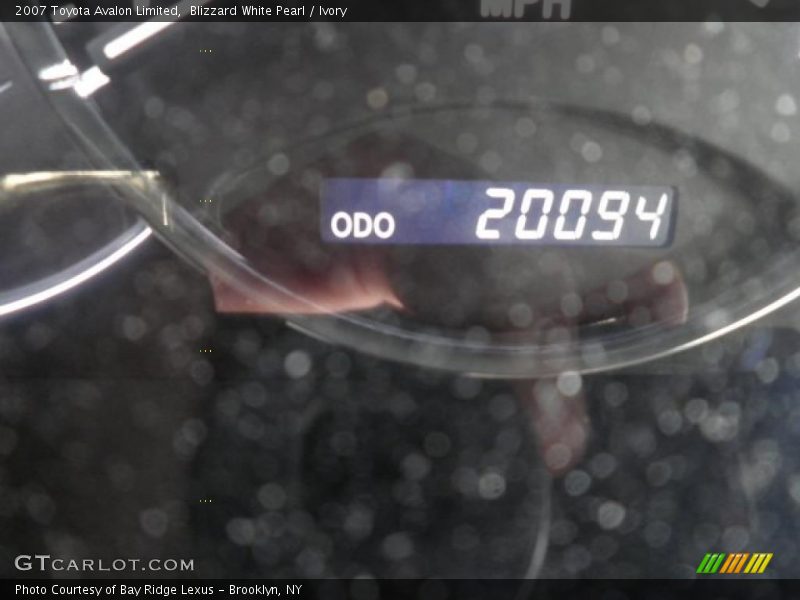 Blizzard White Pearl / Ivory 2007 Toyota Avalon Limited