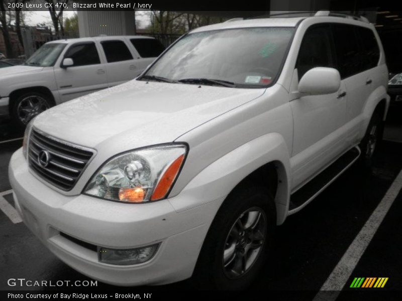 Blizzard White Pearl / Ivory 2009 Lexus GX 470