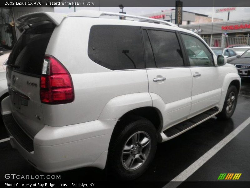 Blizzard White Pearl / Ivory 2009 Lexus GX 470