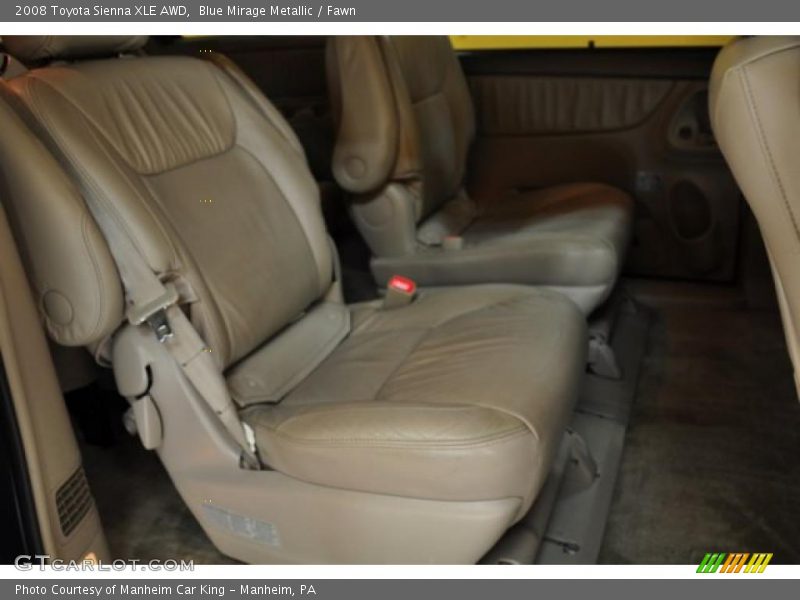 Blue Mirage Metallic / Fawn 2008 Toyota Sienna XLE AWD