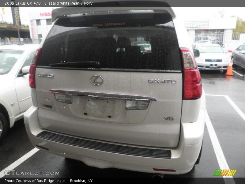 Blizzard White Pearl / Ivory 2009 Lexus GX 470