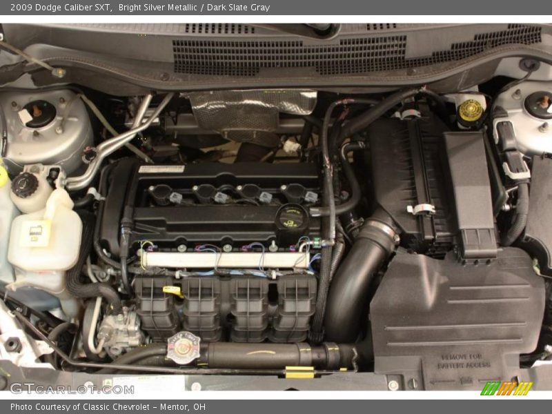 Bright Silver Metallic / Dark Slate Gray 2009 Dodge Caliber SXT