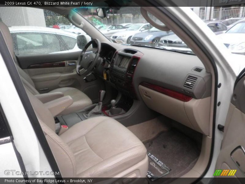 Blizzard White Pearl / Ivory 2009 Lexus GX 470
