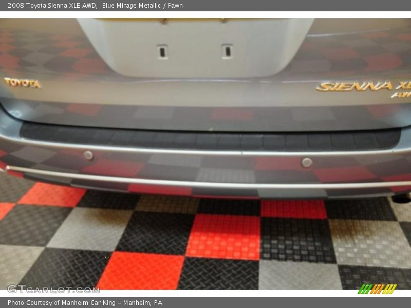Blue Mirage Metallic / Fawn 2008 Toyota Sienna XLE AWD