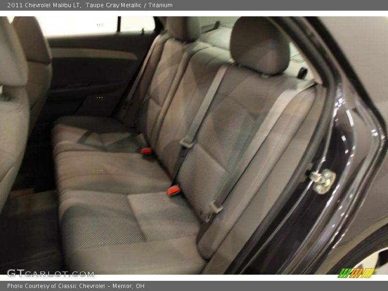 Taupe Gray Metallic / Titanium 2011 Chevrolet Malibu LT